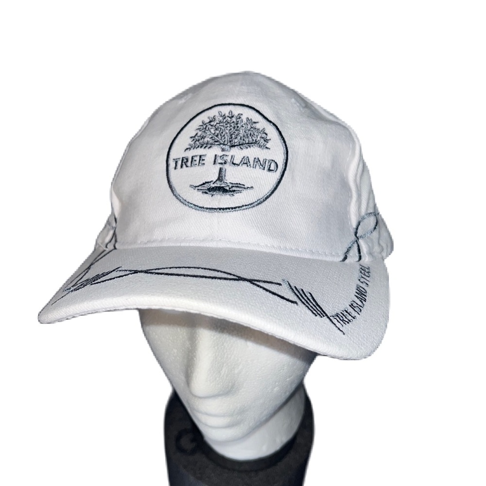 Tree Island Steel Embroidered Barbwire on Cotton Cap